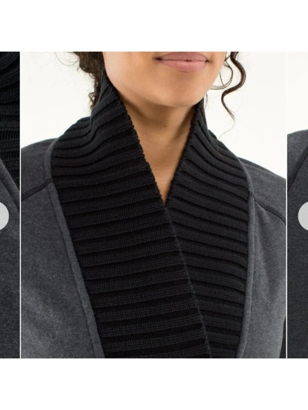 Lululemon Bliss Break Wrap Heathered Black / Black / Black